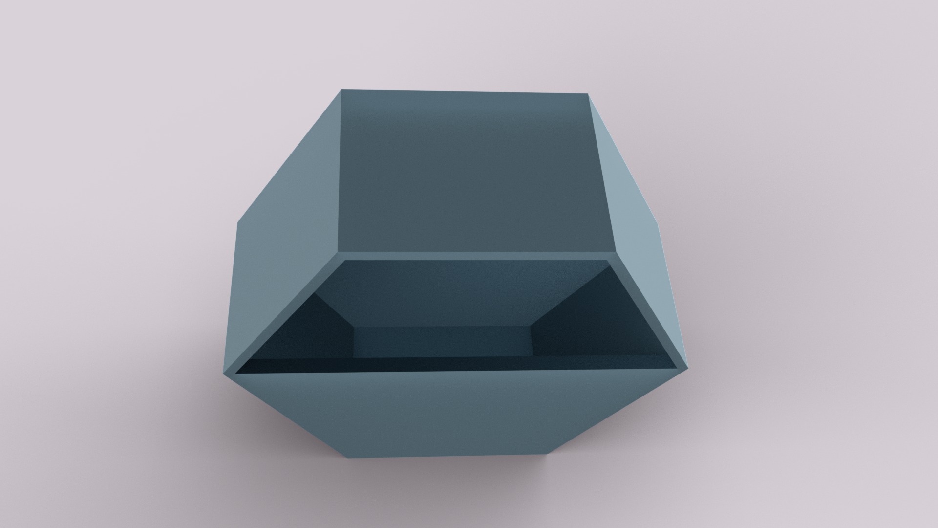 Hexagonal Wall Mount Planter 3D print model_3