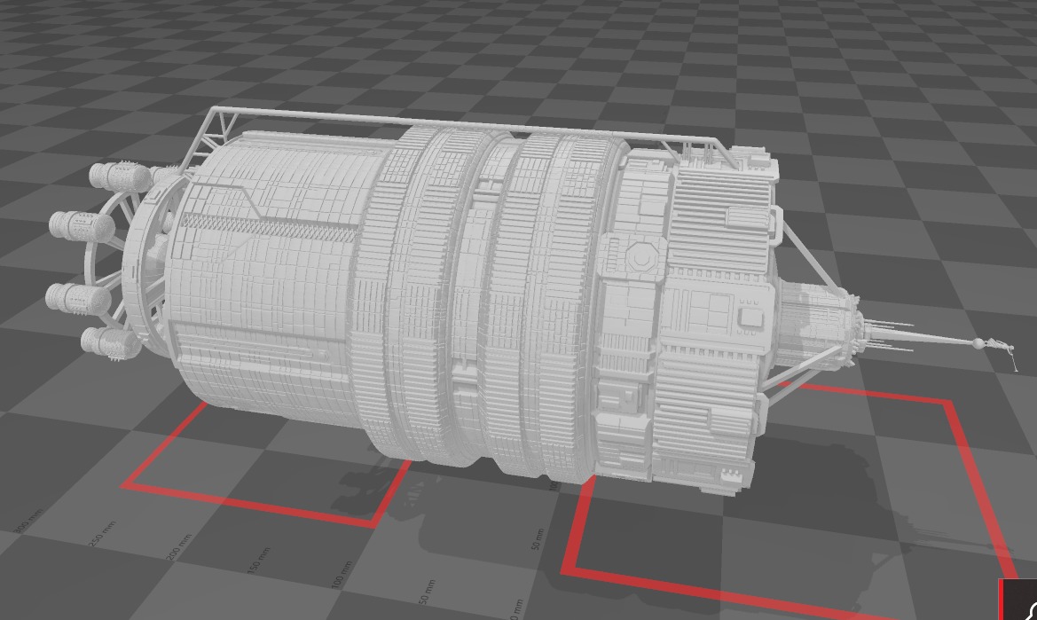 The Expanse Nauvoo Behemoth Medina Station 3d model  3D print model_2