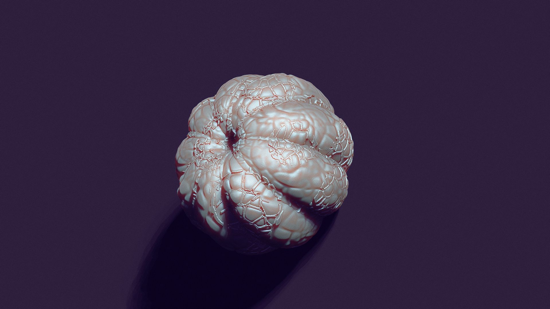 peeled tangerine for candle casting 3D print model_8