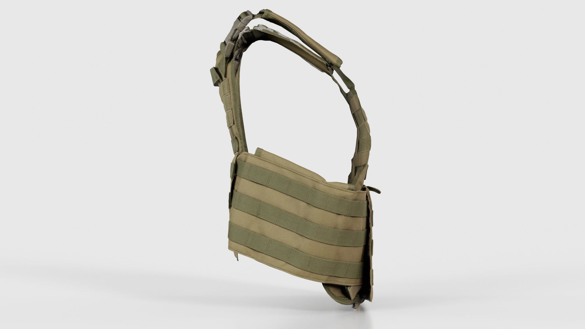 Bulletproof Army Vest Low-poly 3D model_18