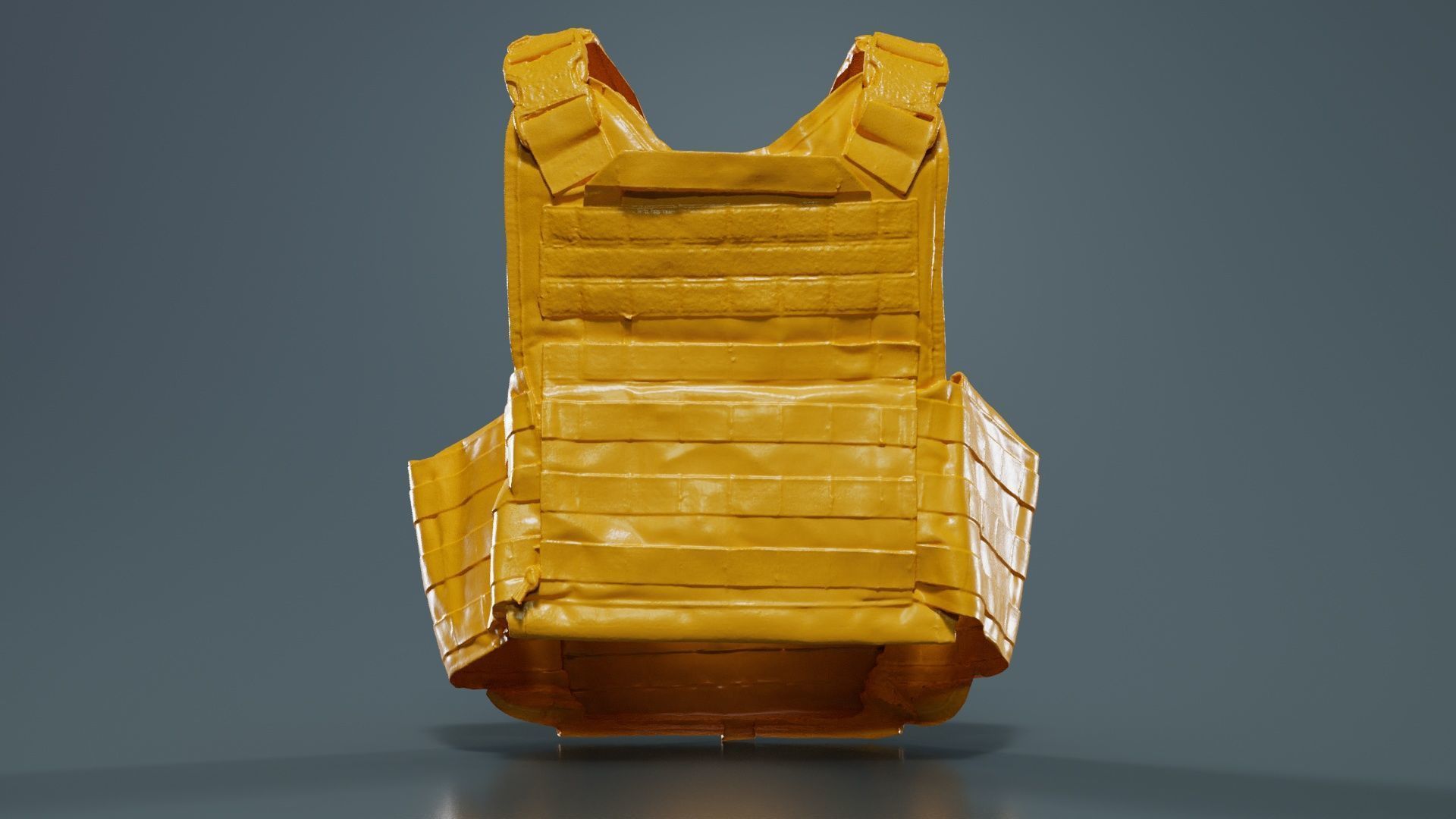 Bulletproof Army Vest Low-poly 3D model_13