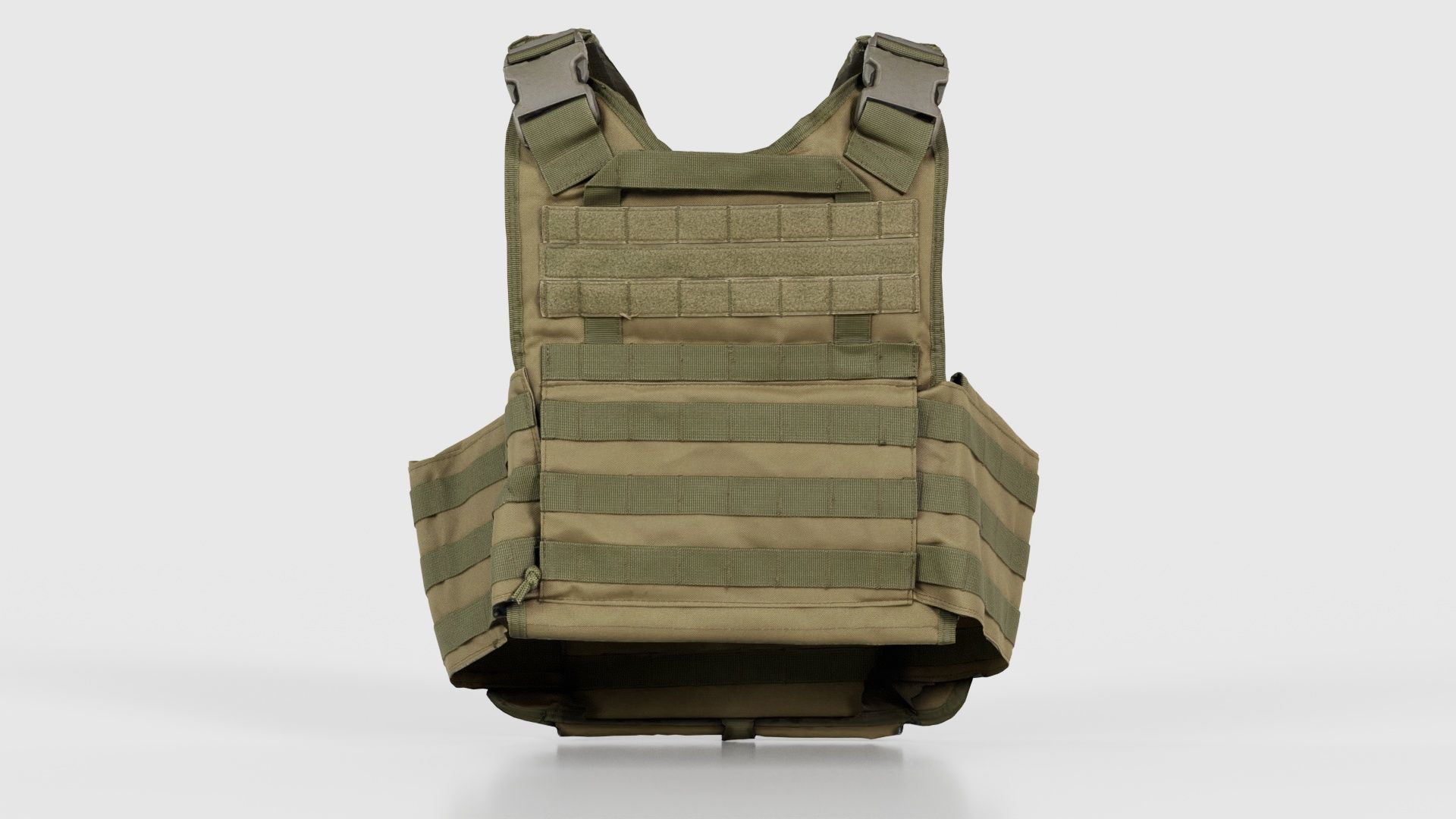 Bulletproof Army Vest Low-poly 3D model_21
