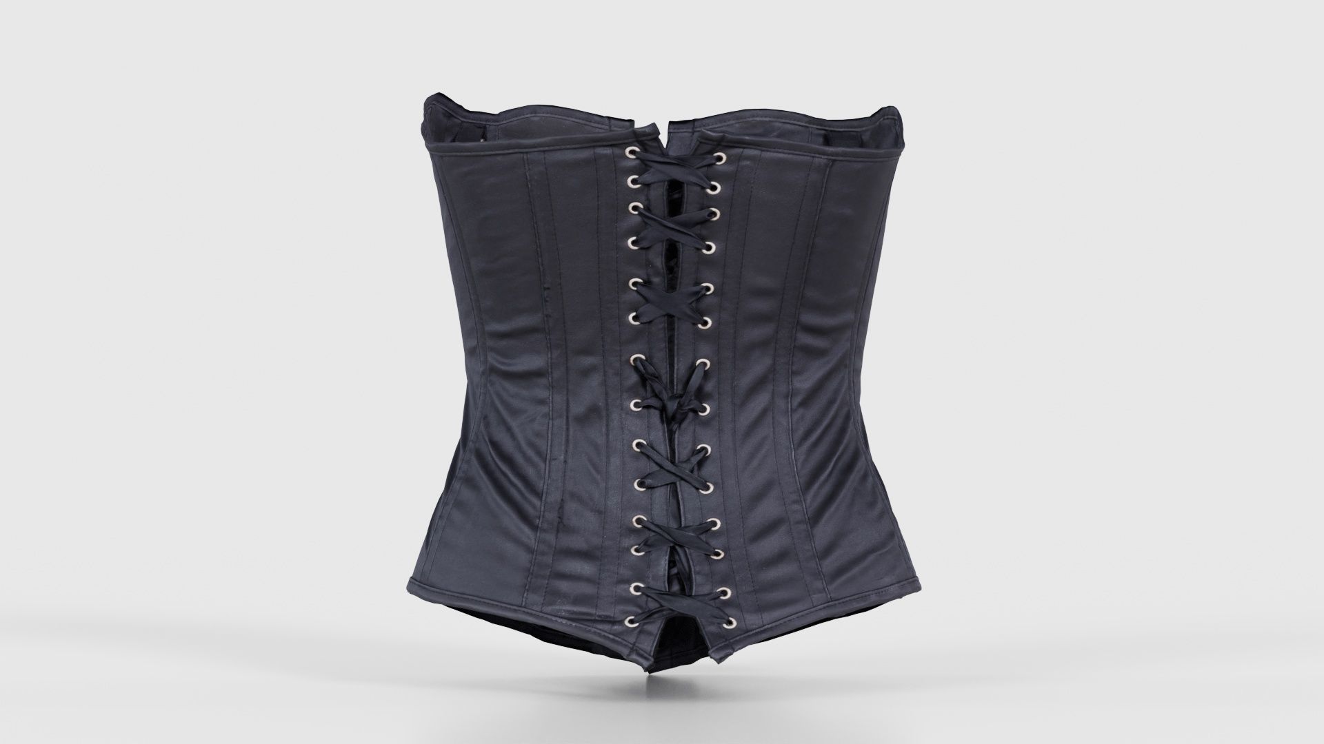Ringed Corset Low-poly 3D model_21