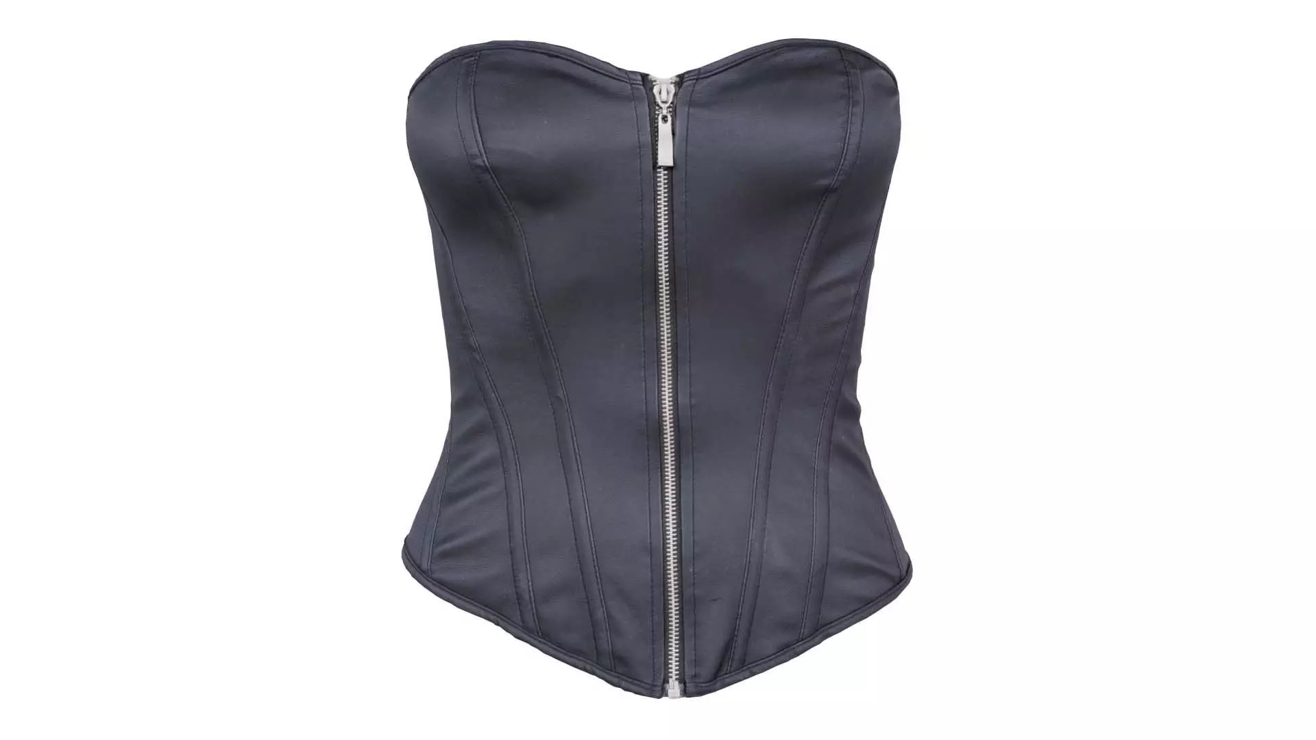 Simple Corset Low-poly 3D model_0