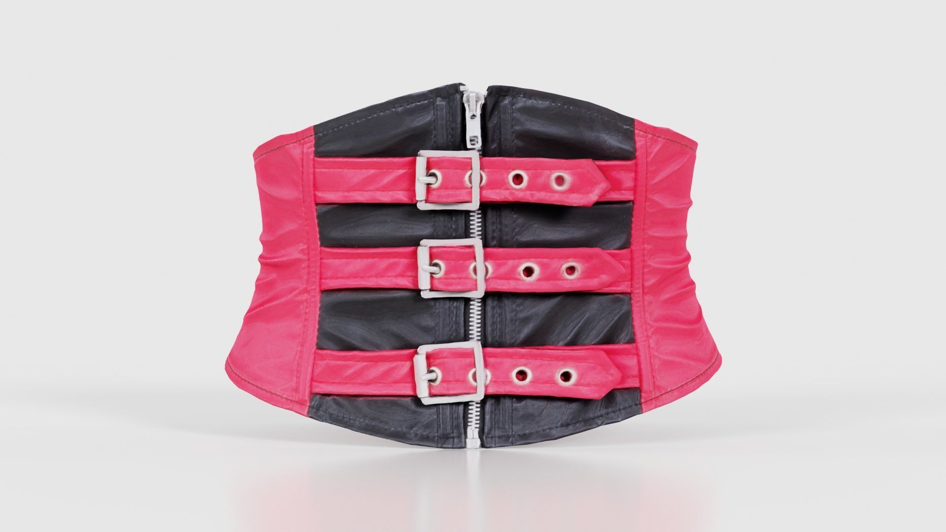 Waspie Corset Low-poly 3D model_15