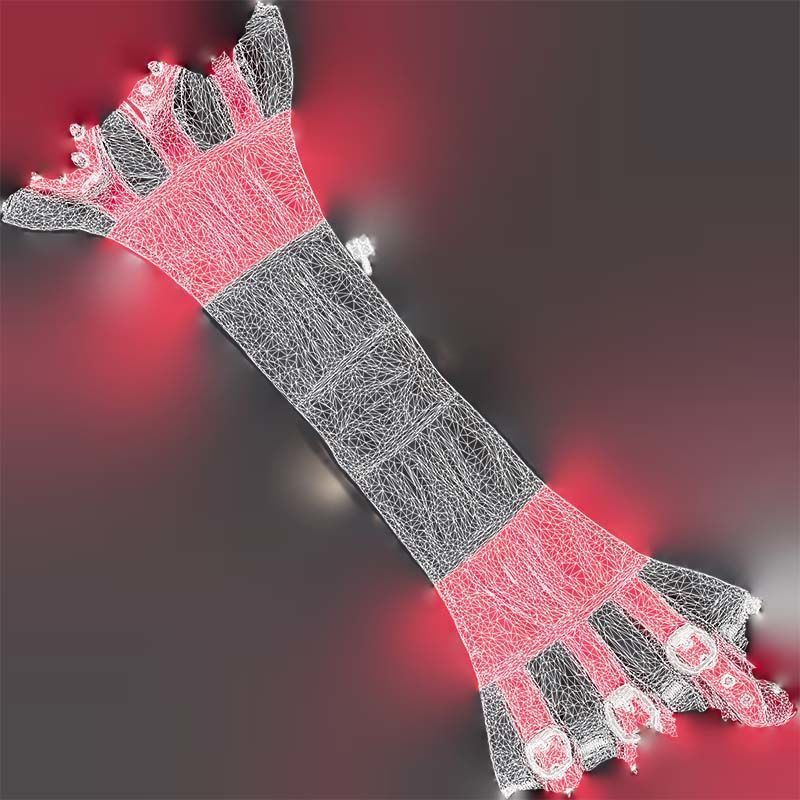 Waspie Corset Low-poly 3D model_14