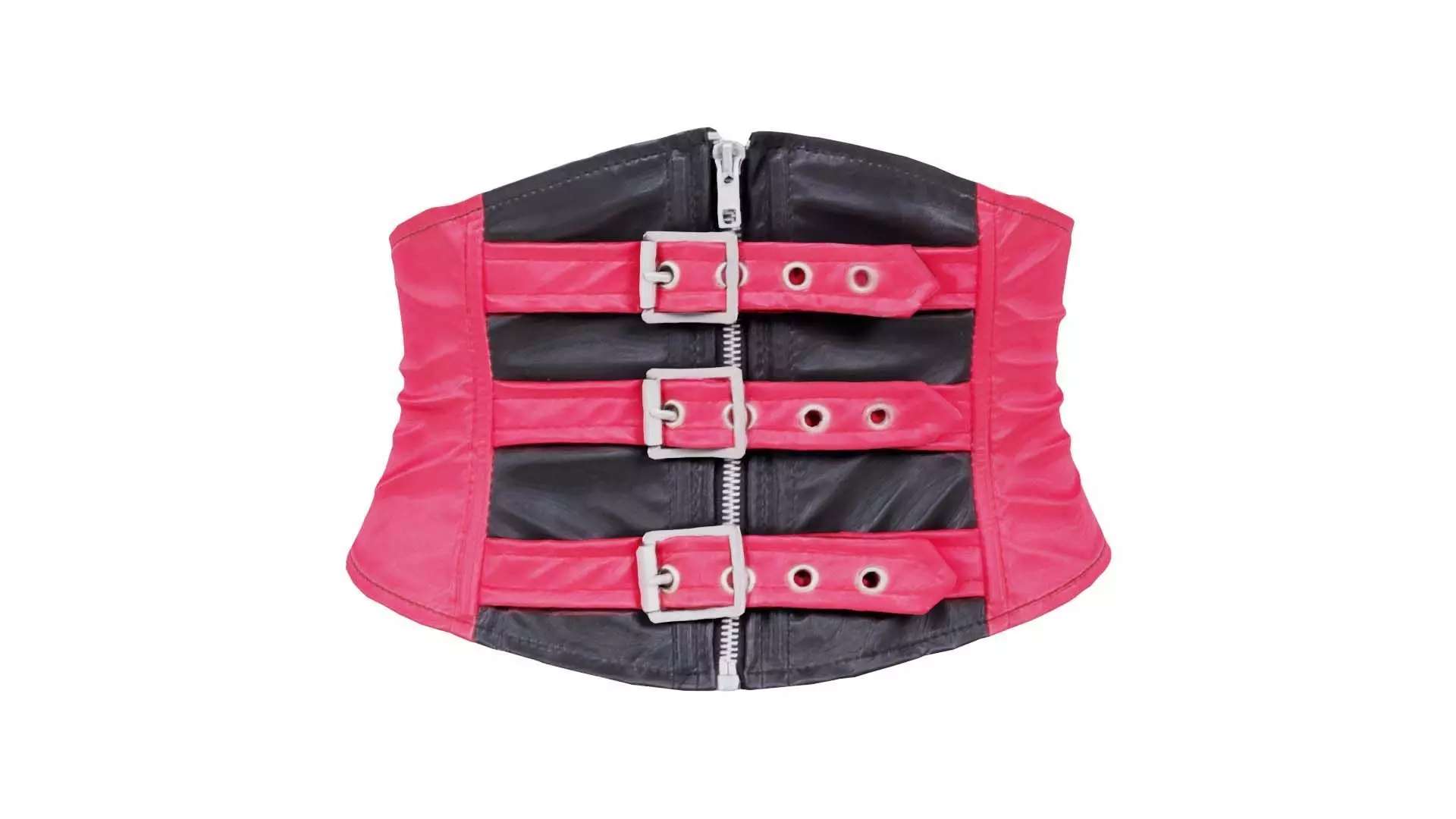 Waspie Corset Low-poly 3D model_0