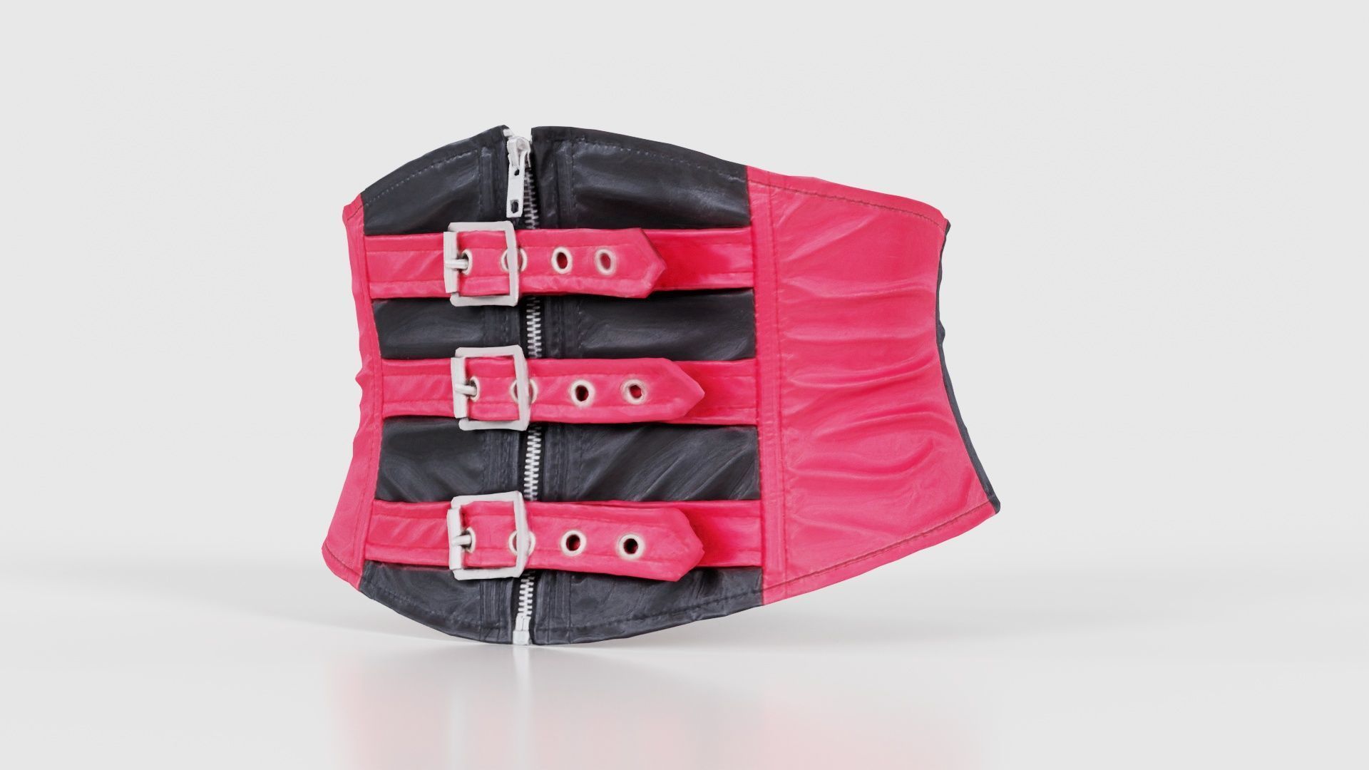 Waspie Corset Low-poly 3D model_26