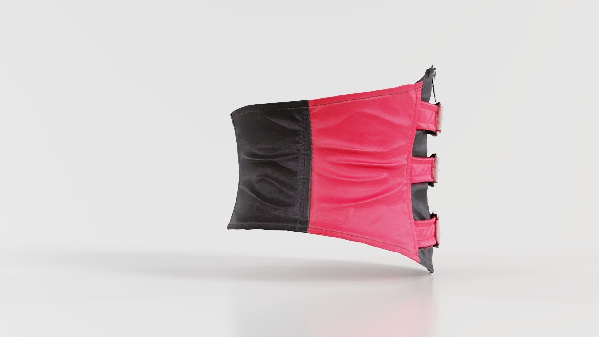 Waspie Corset Low-poly 3D model_3