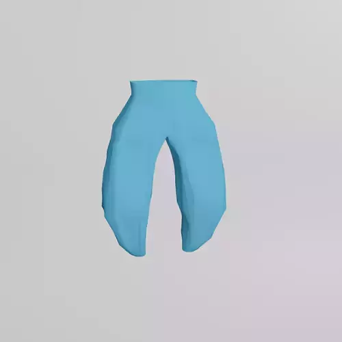 Harem Pants 3D model
