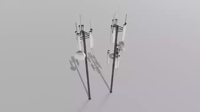 Old and Rusty Cell Towers 2