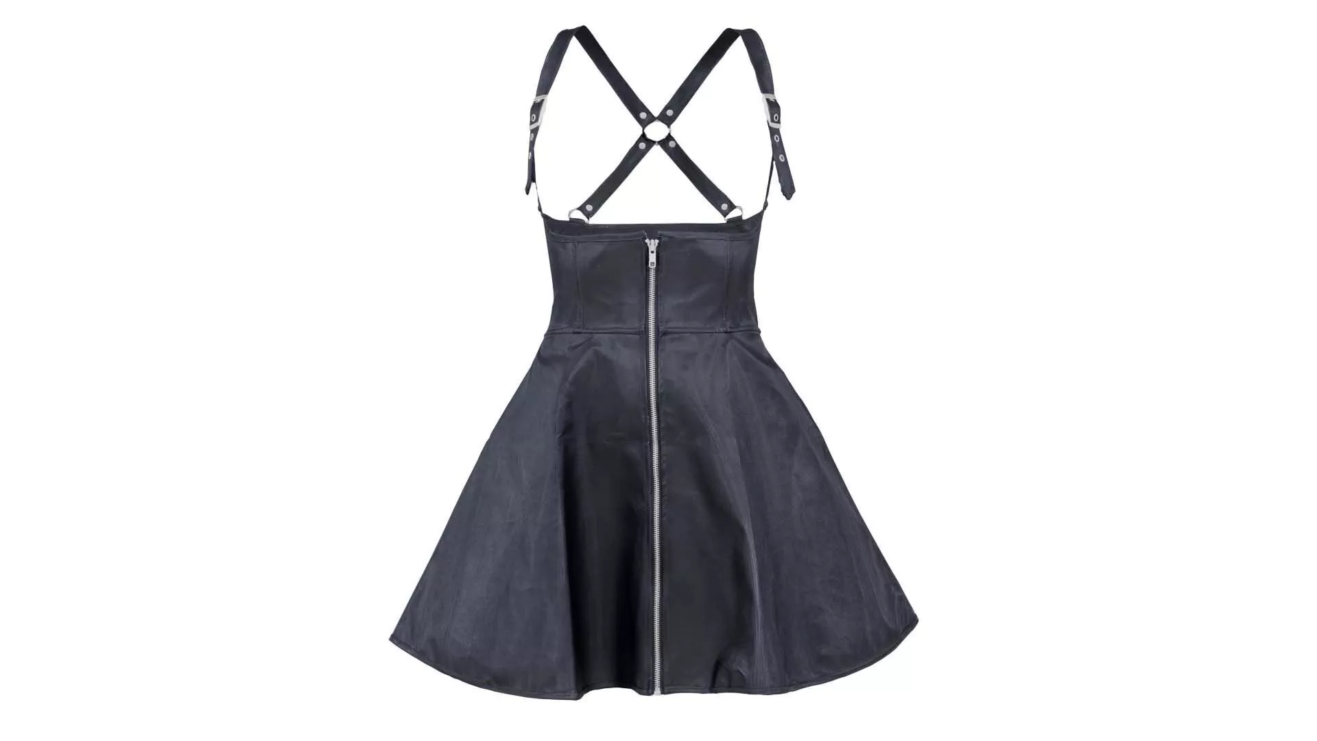 Crossed Back Dress Low-poly 3D model