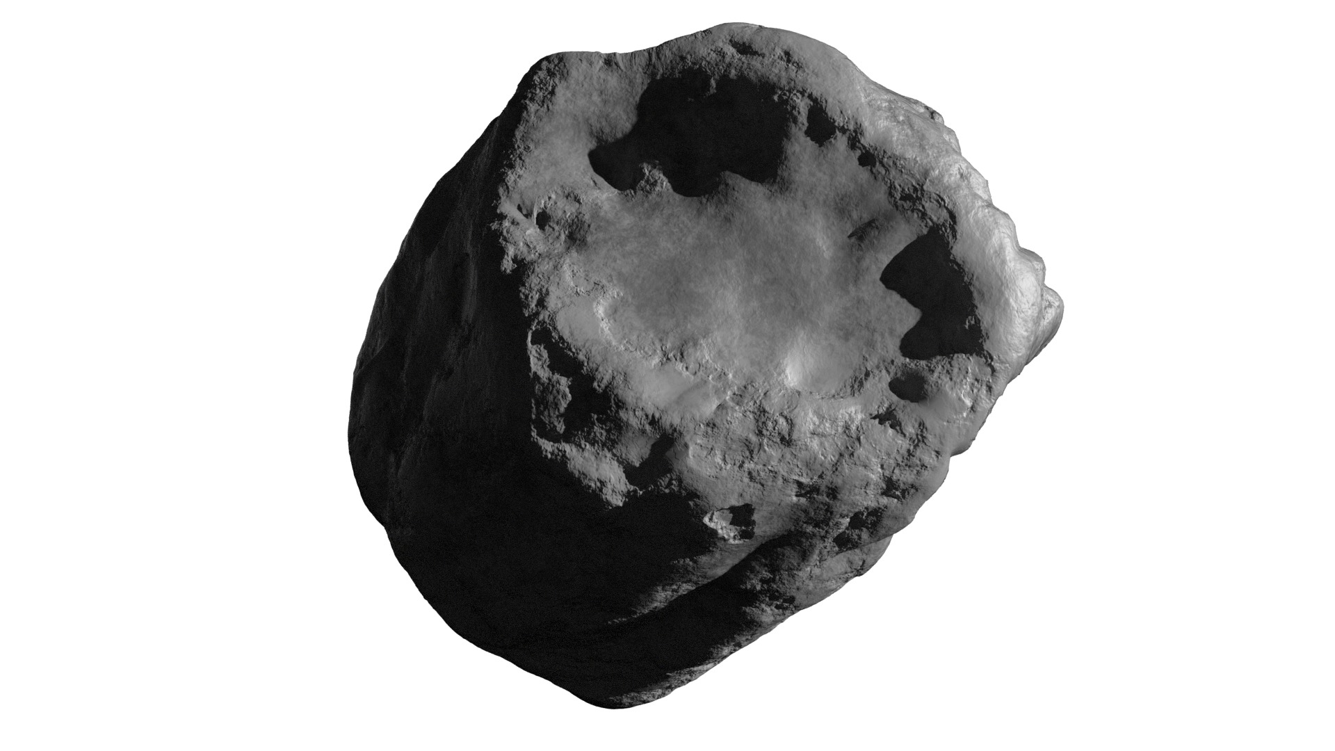 Asteroid 3D model_3