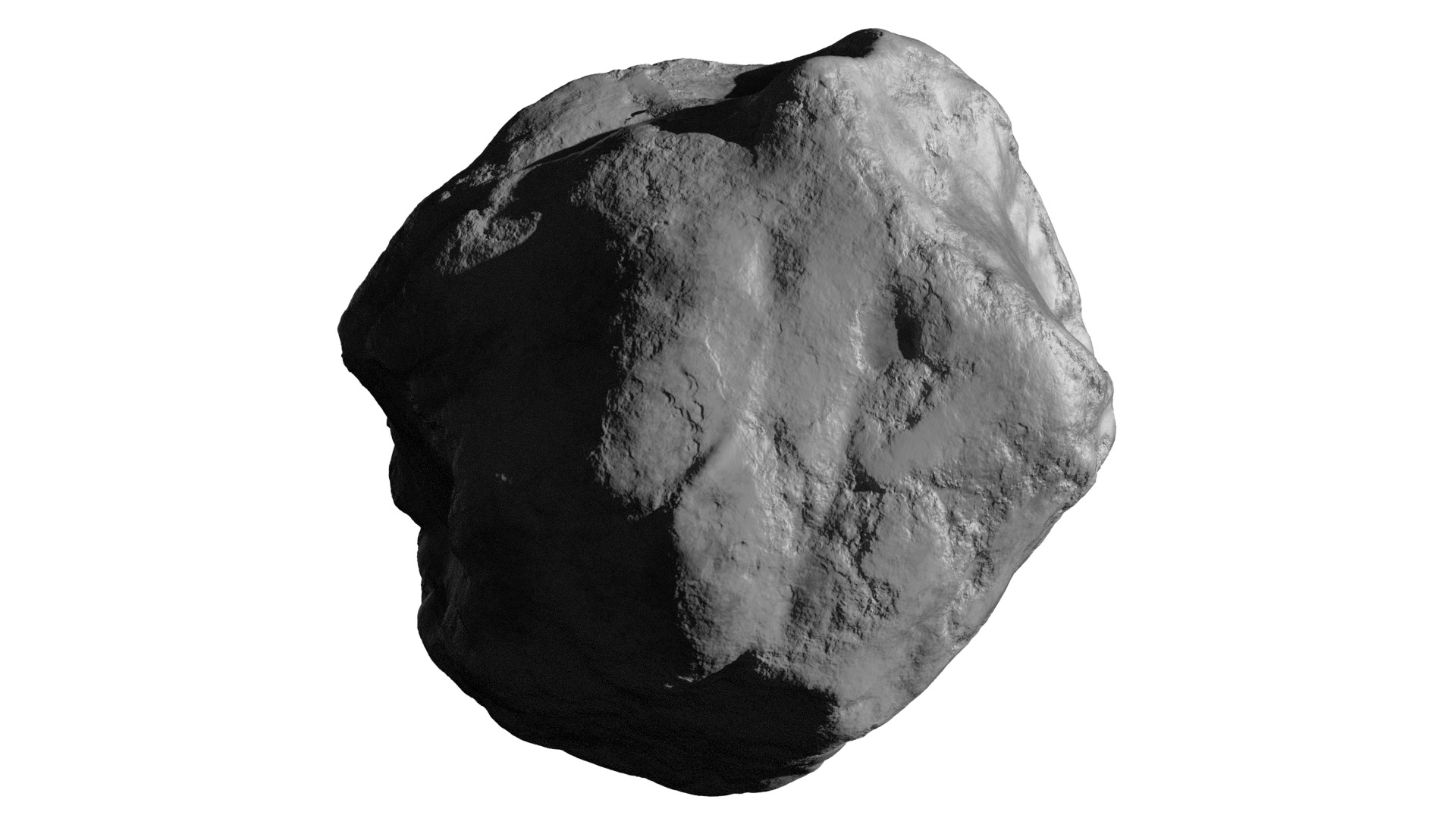 Asteroid 3D model_1