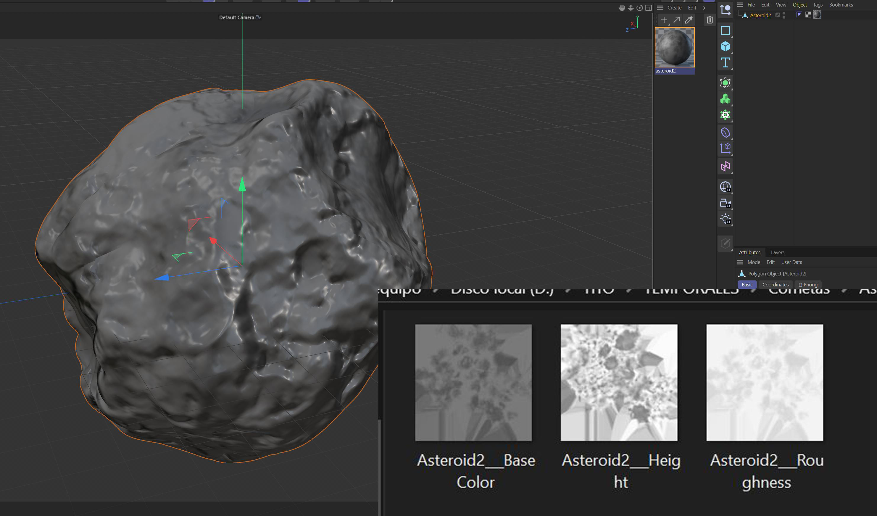 Asteroid 3D model_7