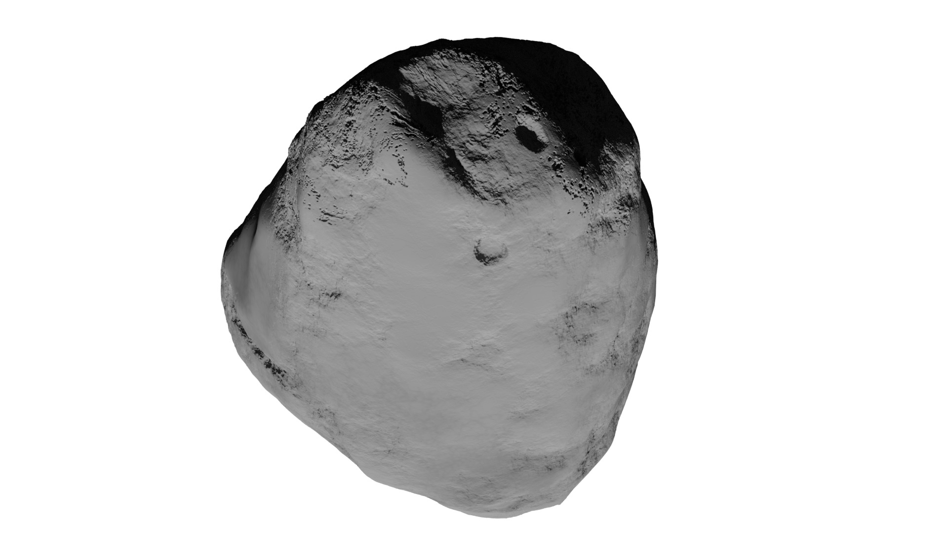 Comet Encke 3D model_4