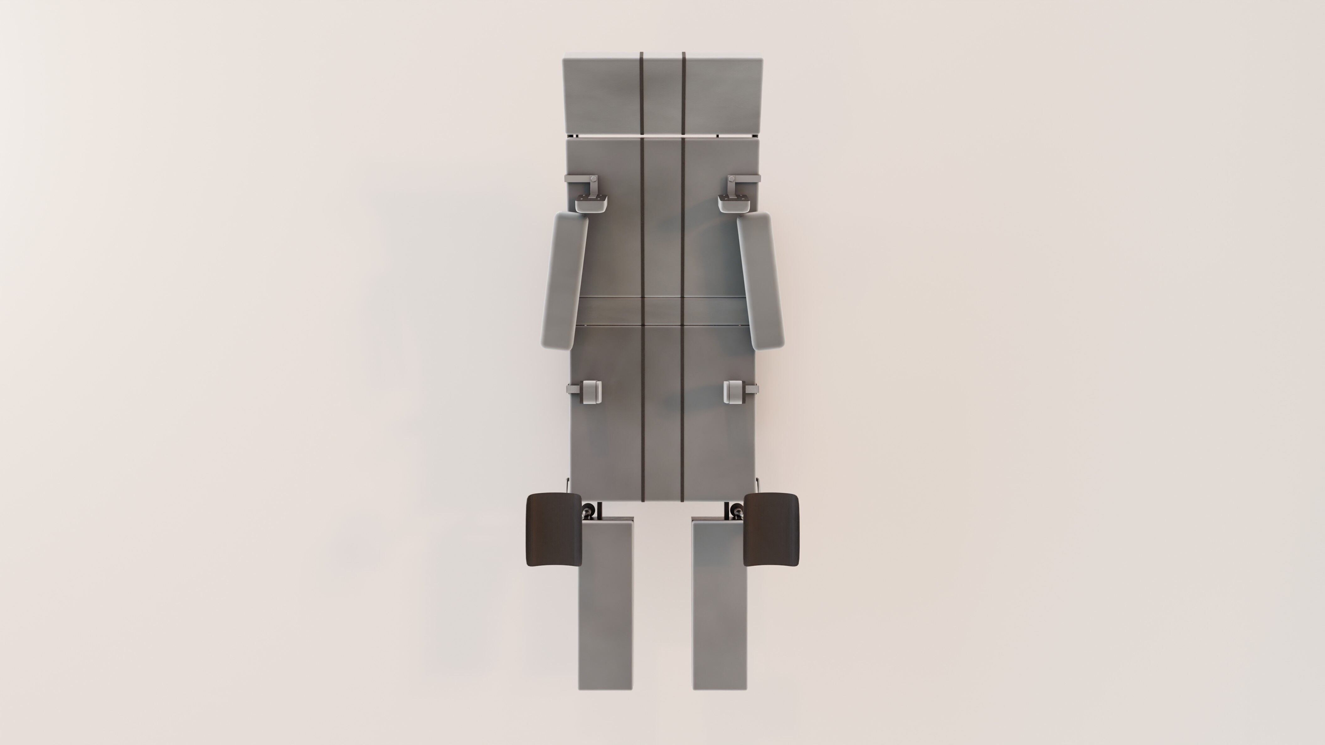  surgical table Low-poly 3D model_2