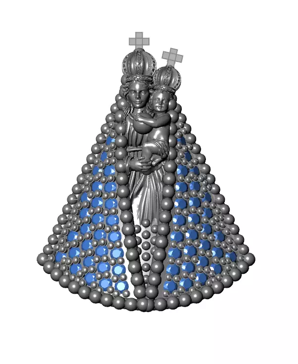 Nossa Senhora Do Carmo 3D print model