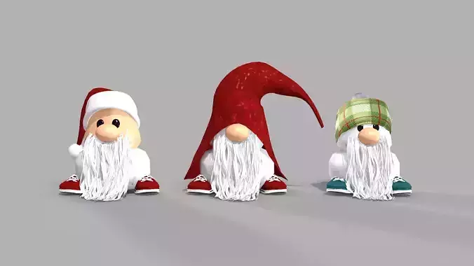 Snowball Doll 3D model