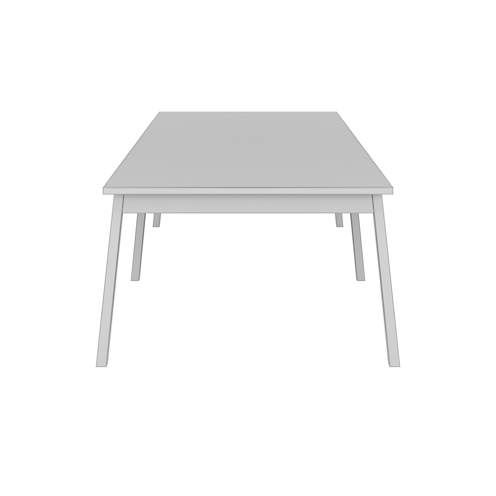 Big dining table 3D model_4