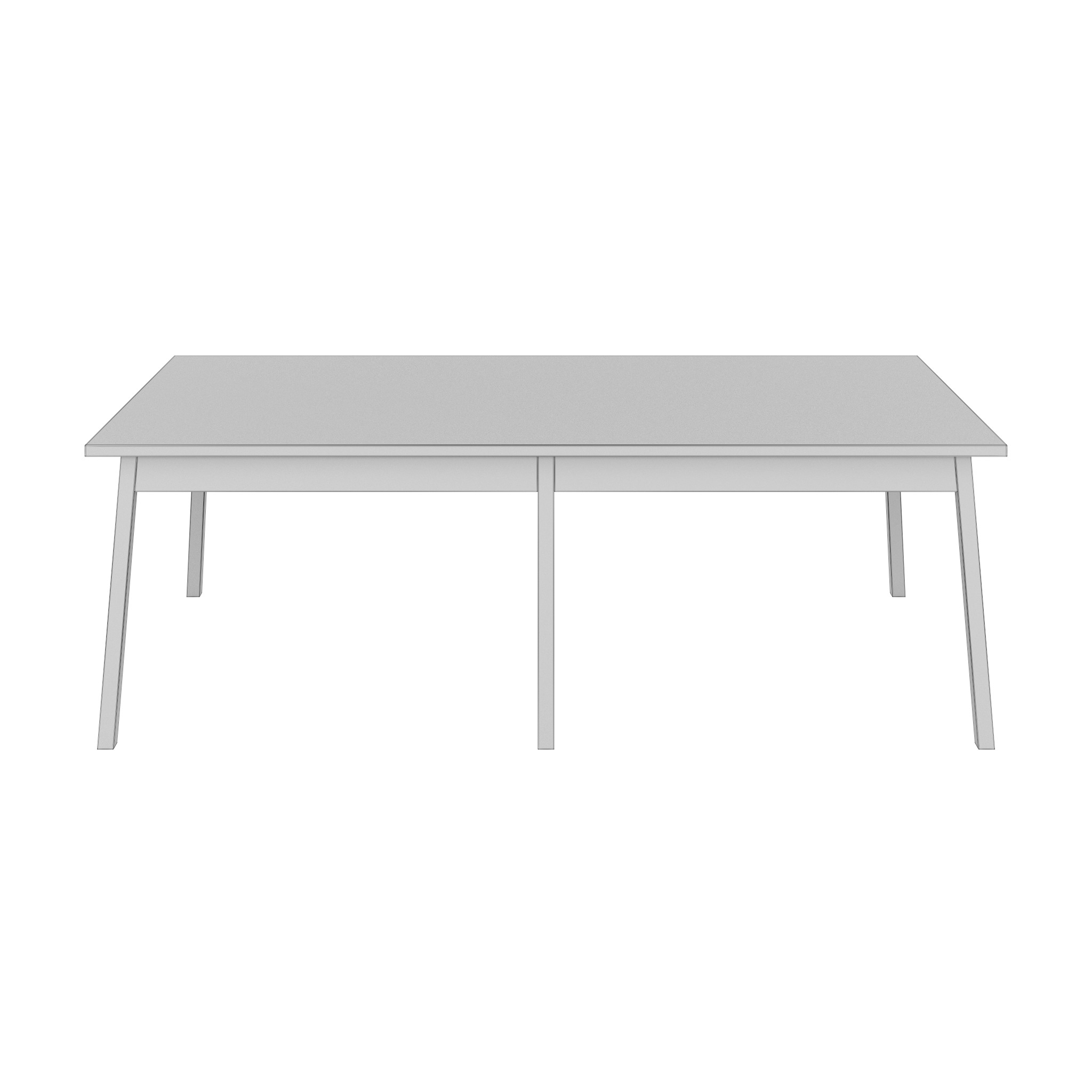 Big dining table 3D model_1