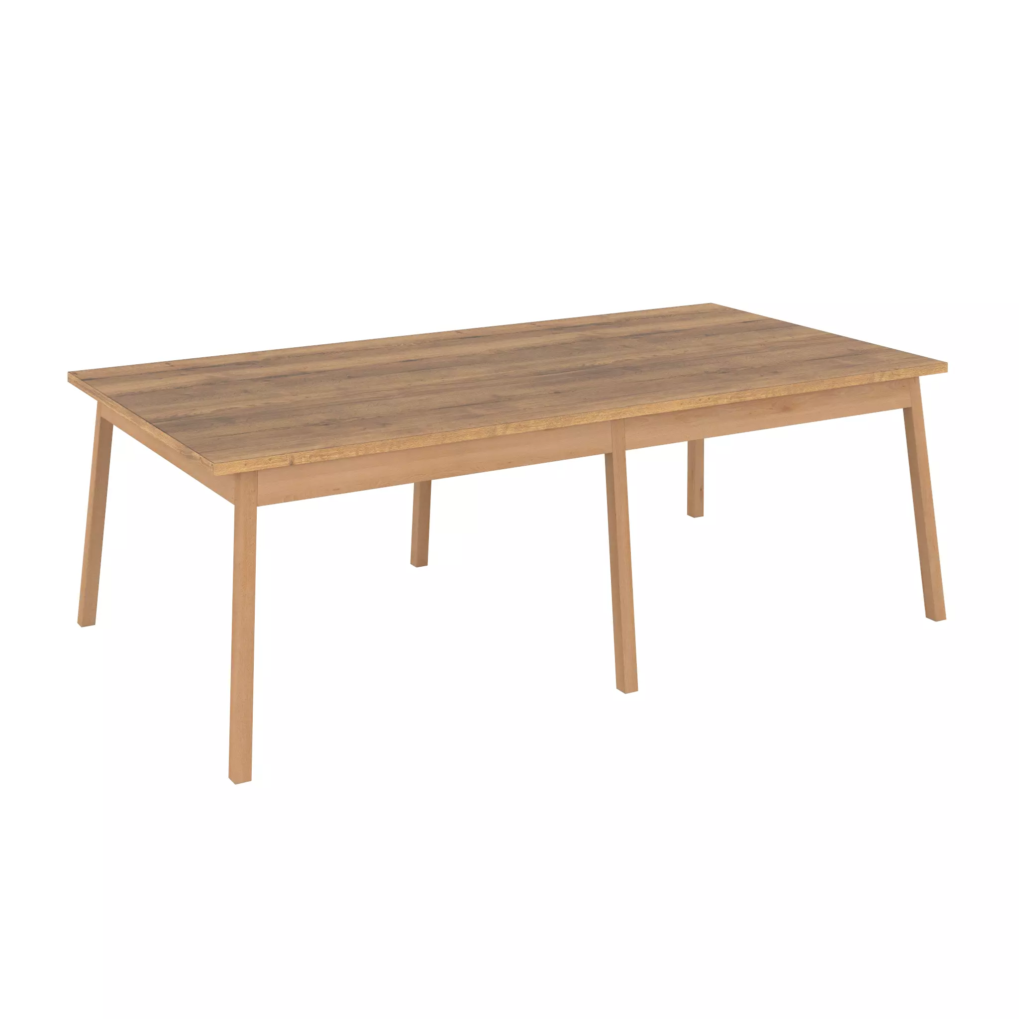 Big dining table 3D model_0