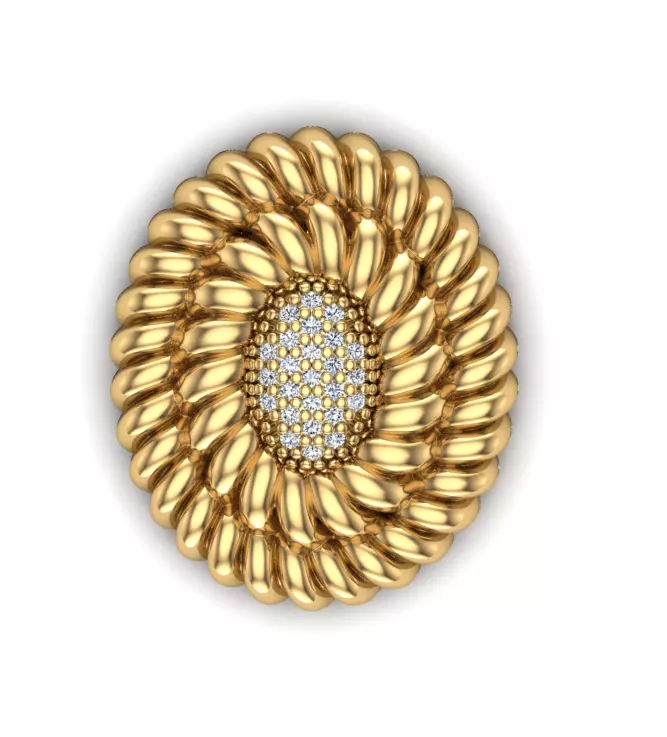 Earings Brinco cravejado 3D print model