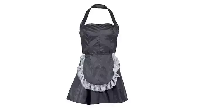 Vinyl Maid Dress