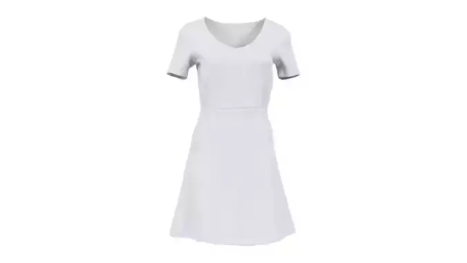 White Tennis Dress