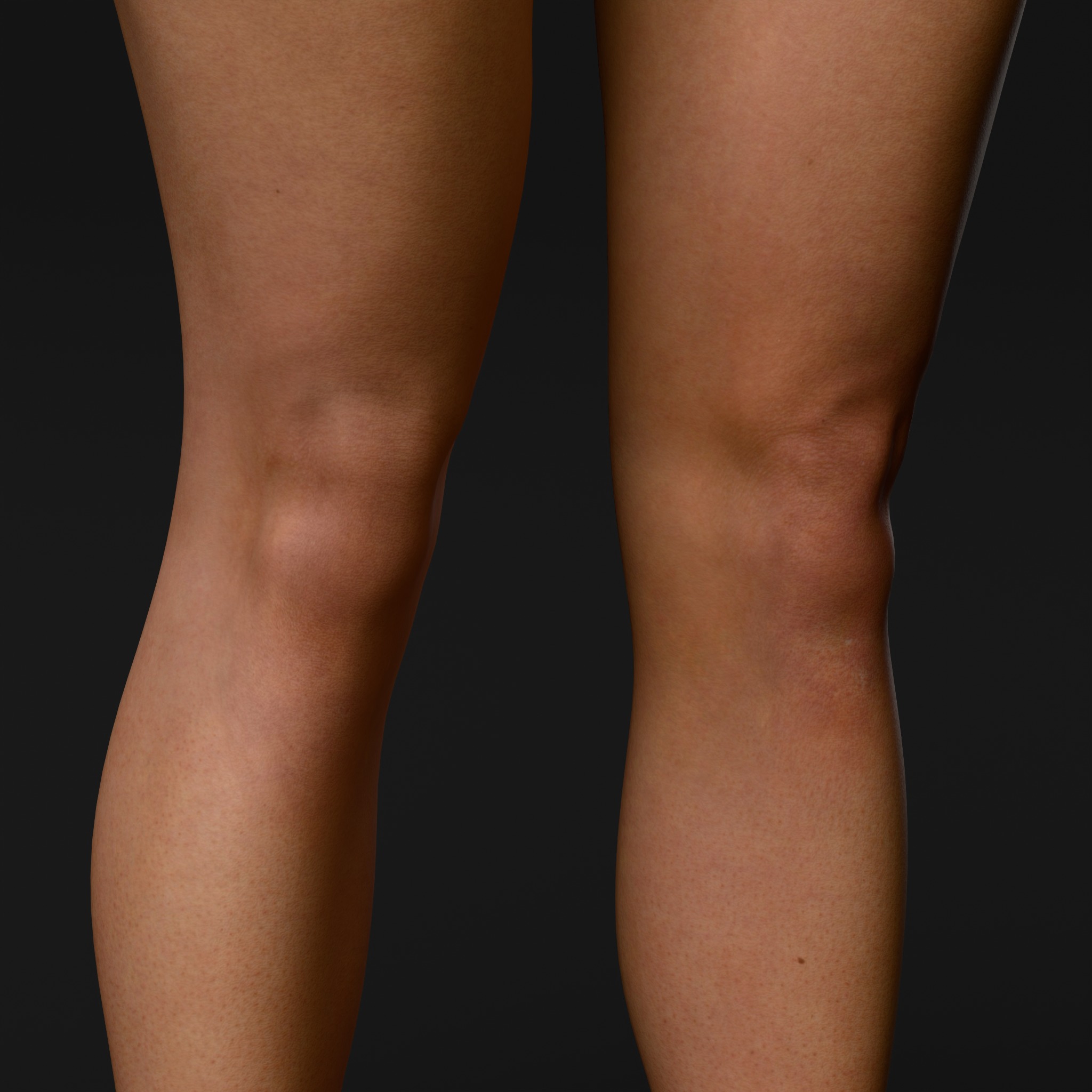 Detailed Sexy Female Character Fully Rigged Molly Low-poly 3D model_11