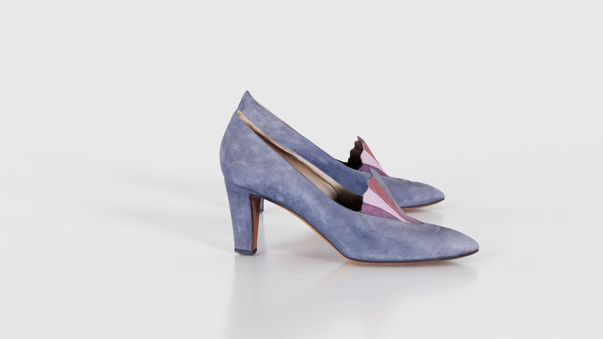 Art Deco Pumps Low-poly 3D model_20