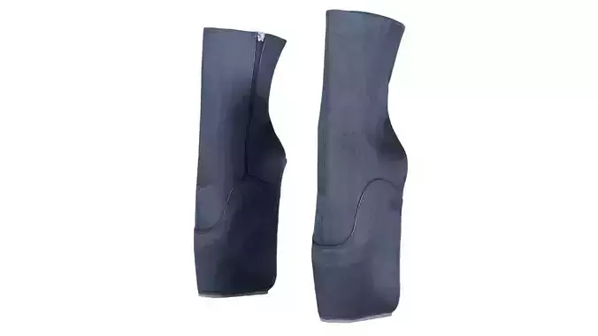 Ballet Fetish Sleeve Low-poly 3D model