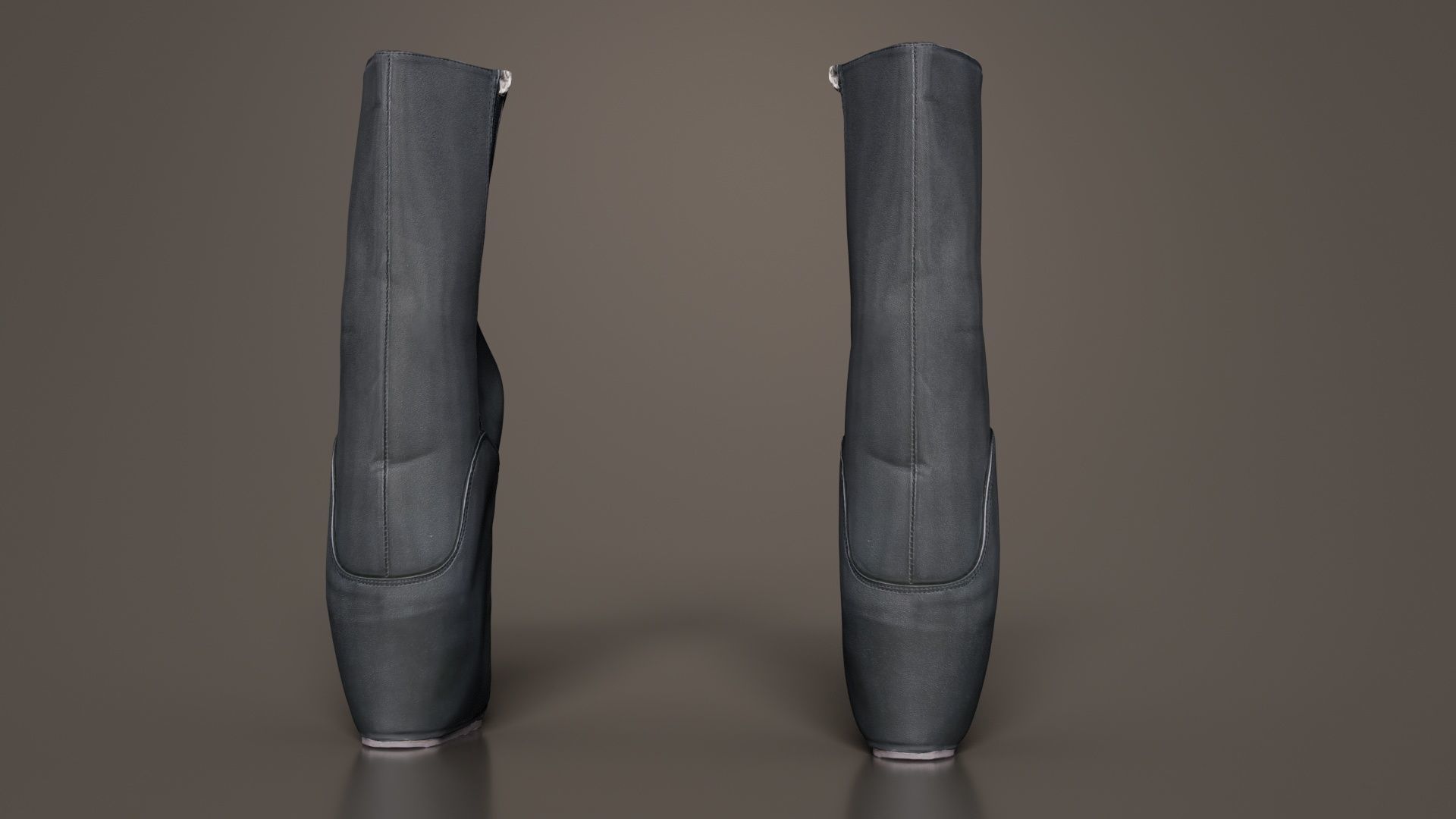 Ballet Fetish Sleeve Low-poly 3D model_1