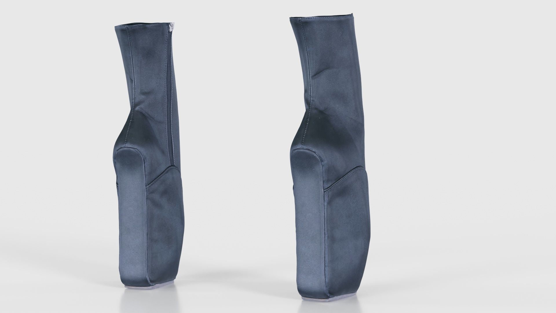 Ballet Fetish Sleeve Low-poly 3D model_22