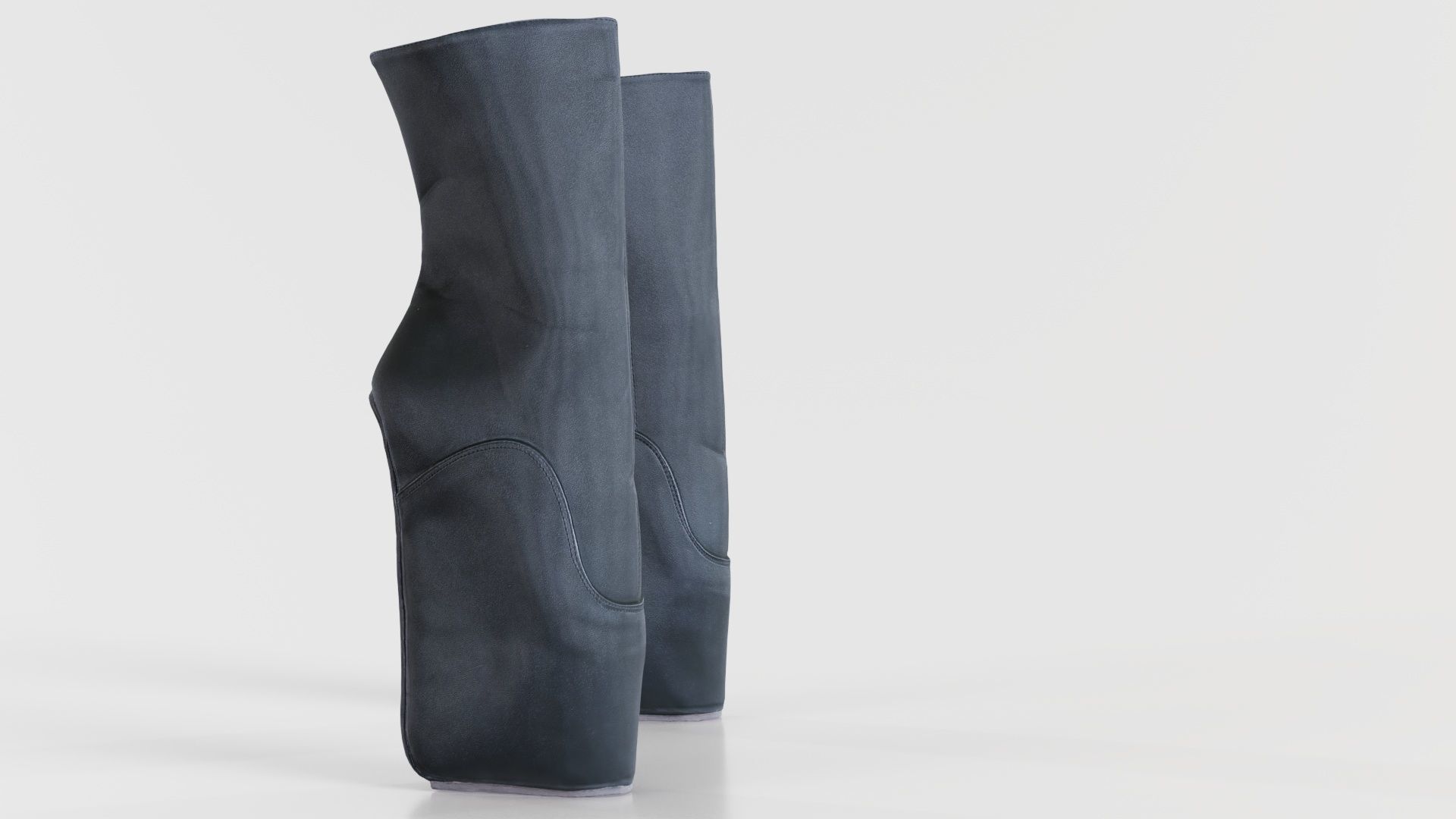 Ballet Fetish Sleeve Low-poly 3D model_8