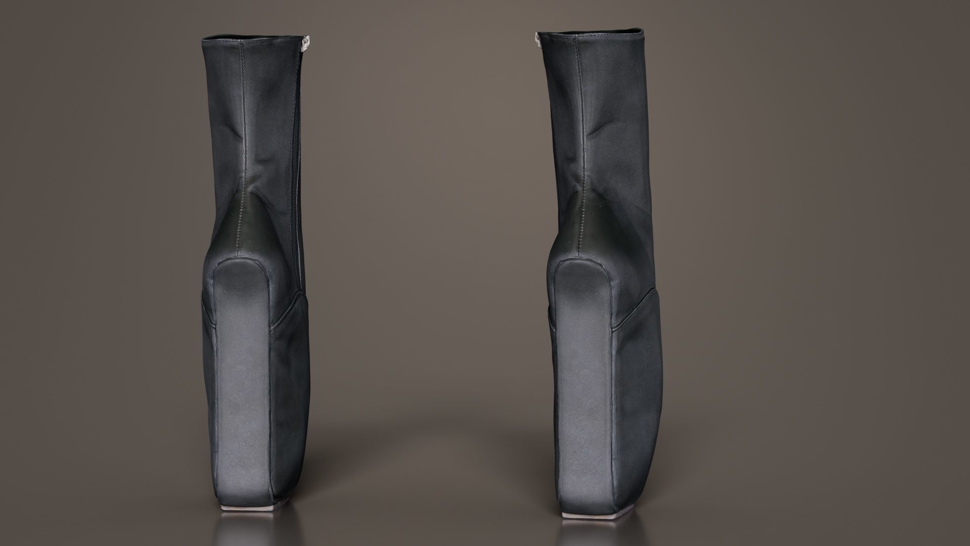 Ballet Fetish Sleeve Low-poly 3D model_3