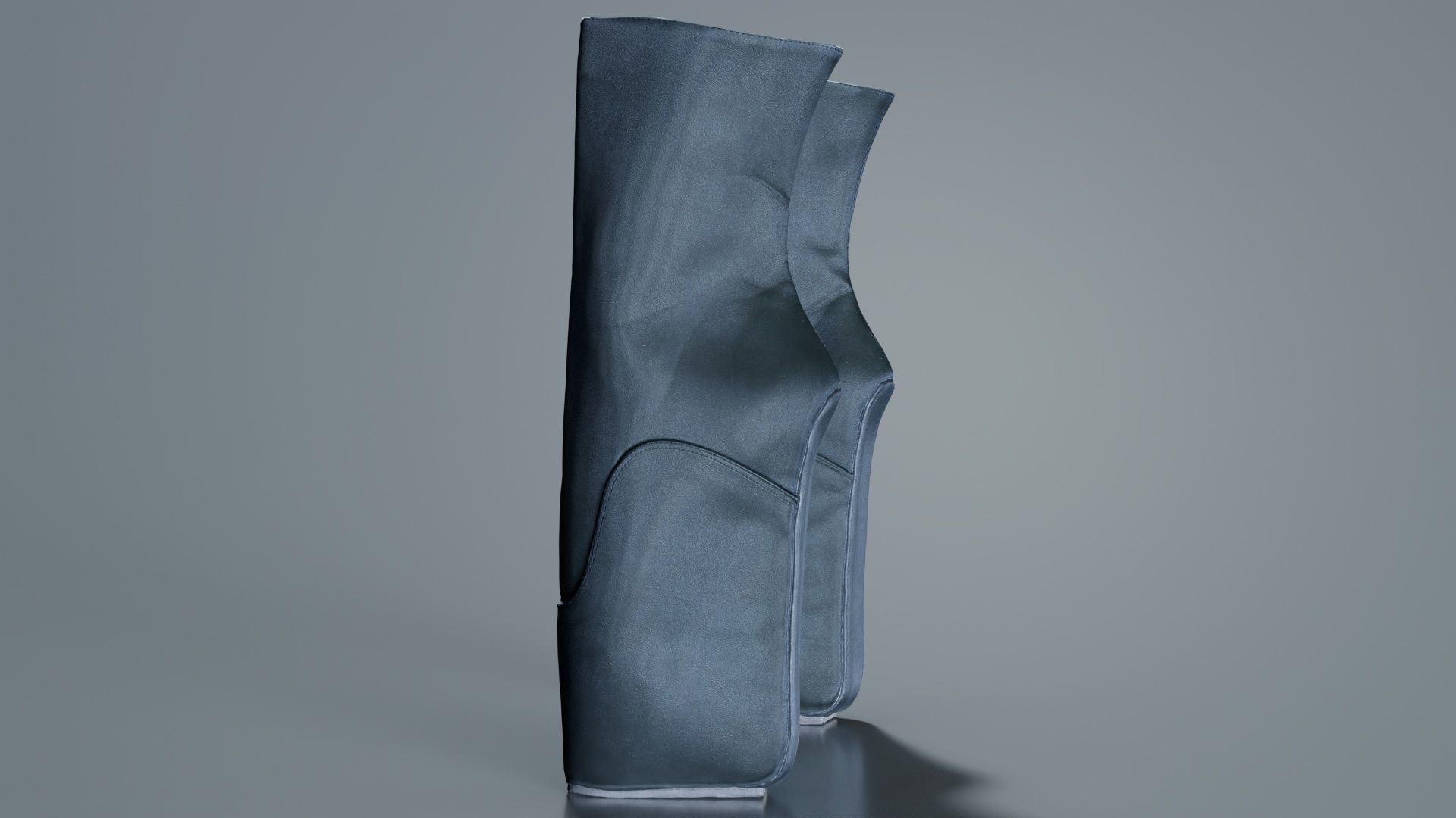 Ballet Fetish Sleeve Low-poly 3D model_6