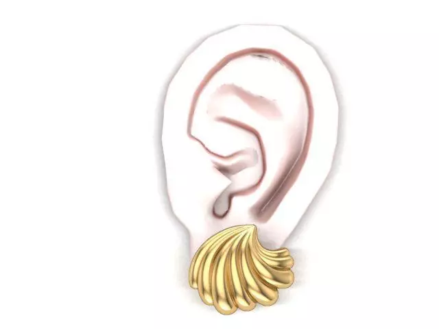 Shell Earring 3D print model