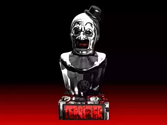 TERRIFIER CLOWN TERROR MOVIE SLAYER BUST