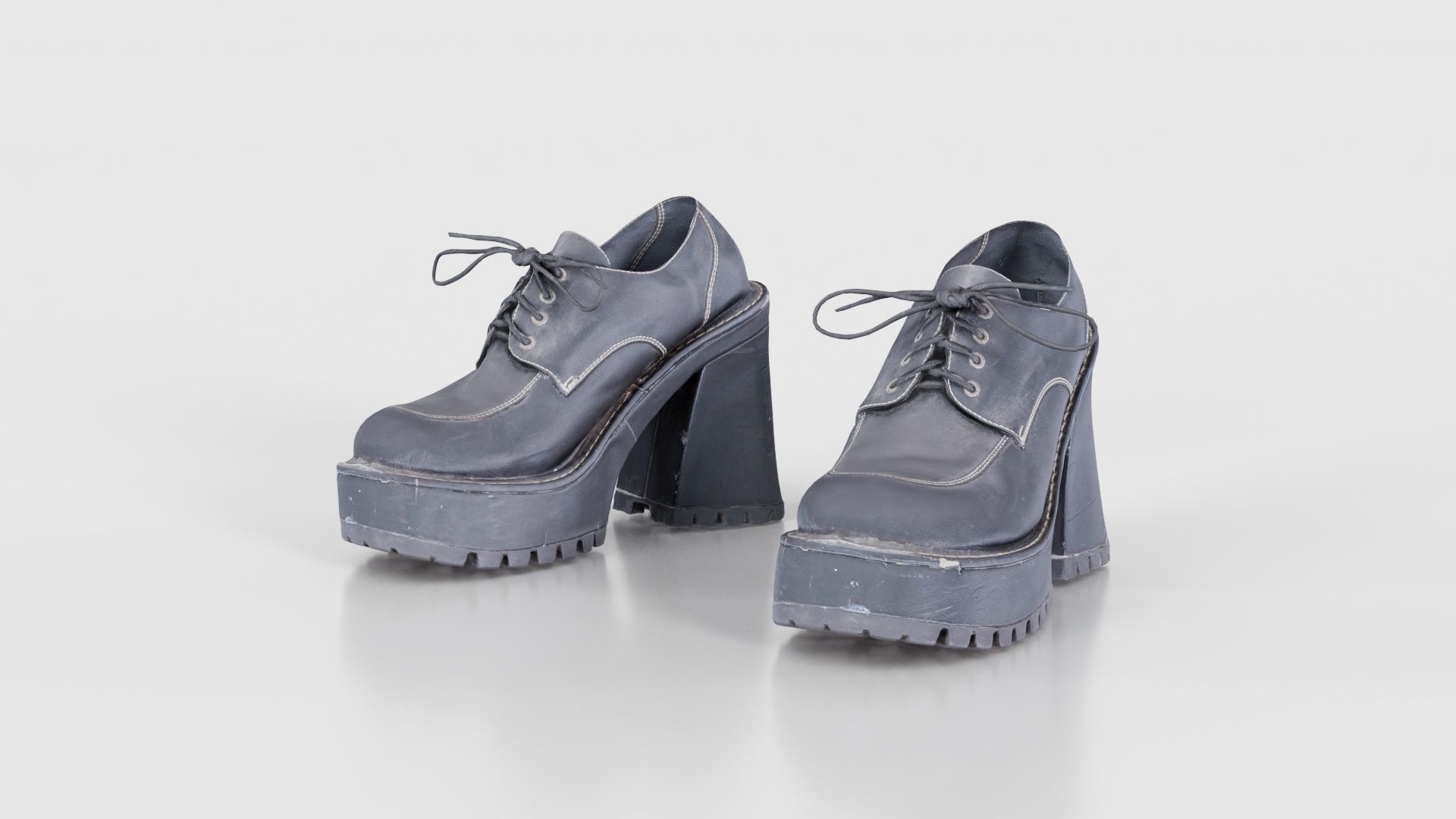 Bigfoot Boots Low-poly 3D model_15