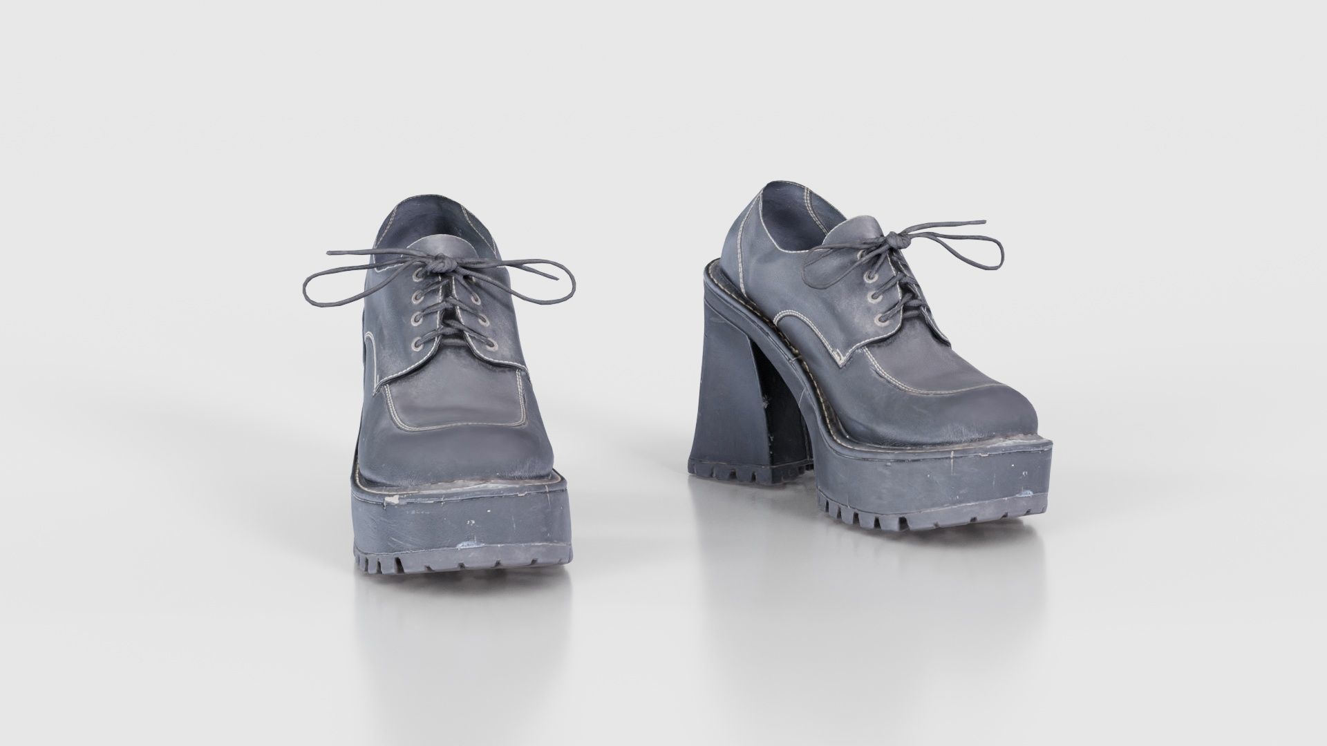 Bigfoot Boots Low-poly 3D model_17