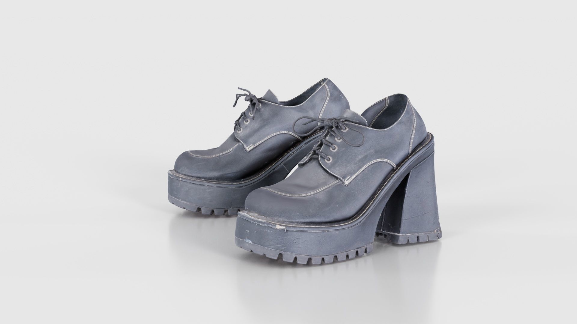 Bigfoot Boots Low-poly 3D model_26