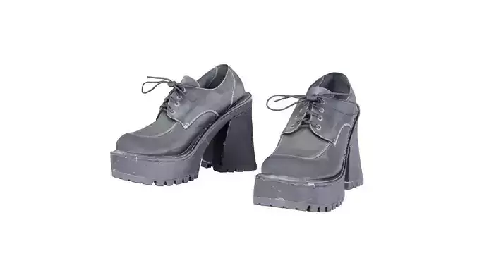 Bigfoot Boots Low-poly 3D model