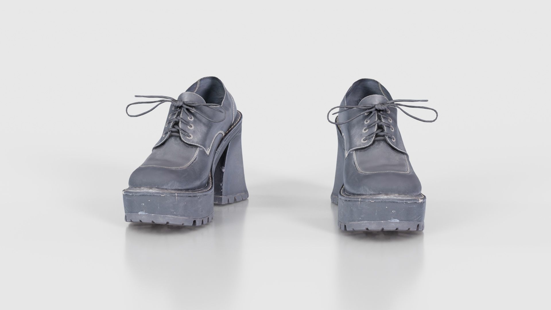 Bigfoot Boots Low-poly 3D model_16