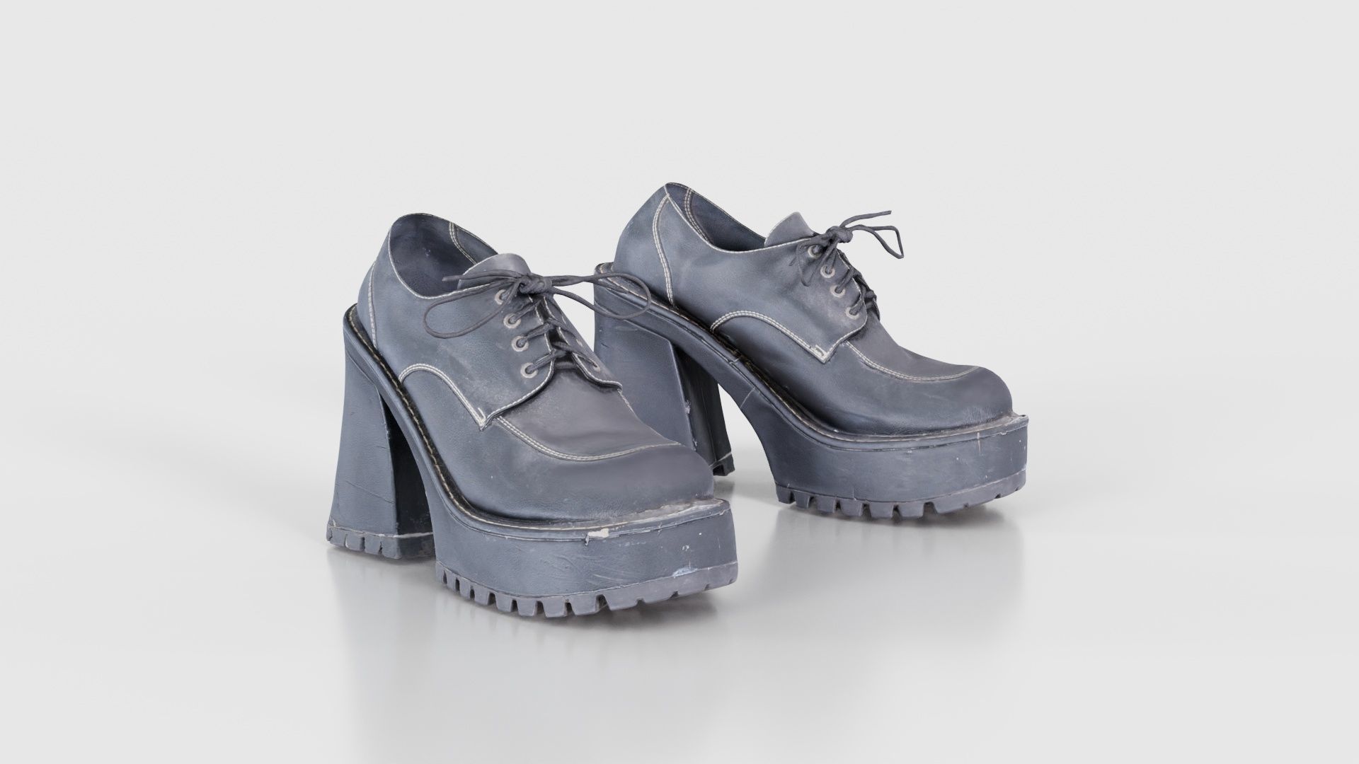 Bigfoot Boots Low-poly 3D model_18