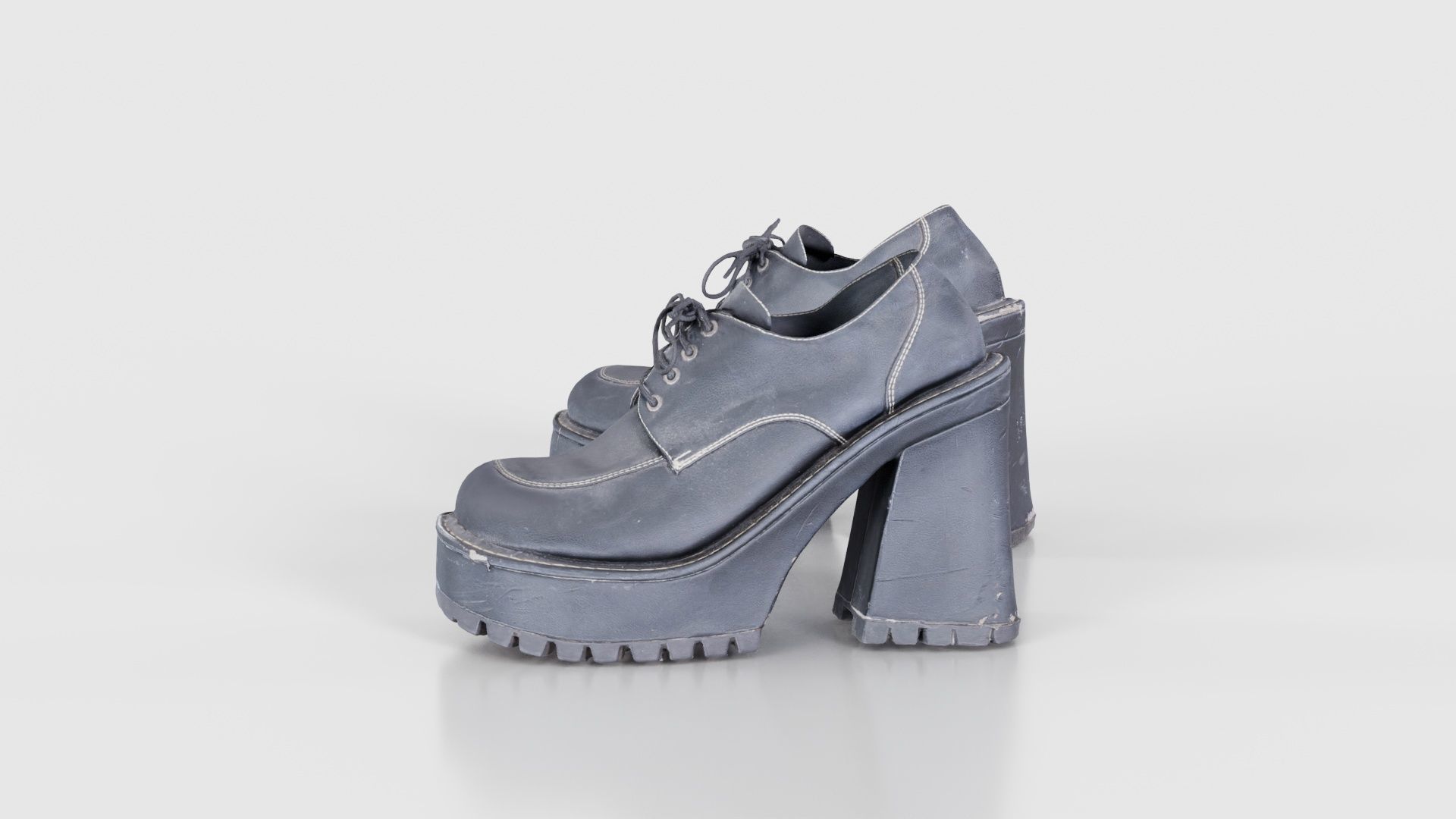 Bigfoot Boots Low-poly 3D model_25