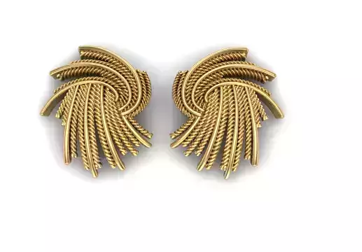 jewel Set Ring and Earring