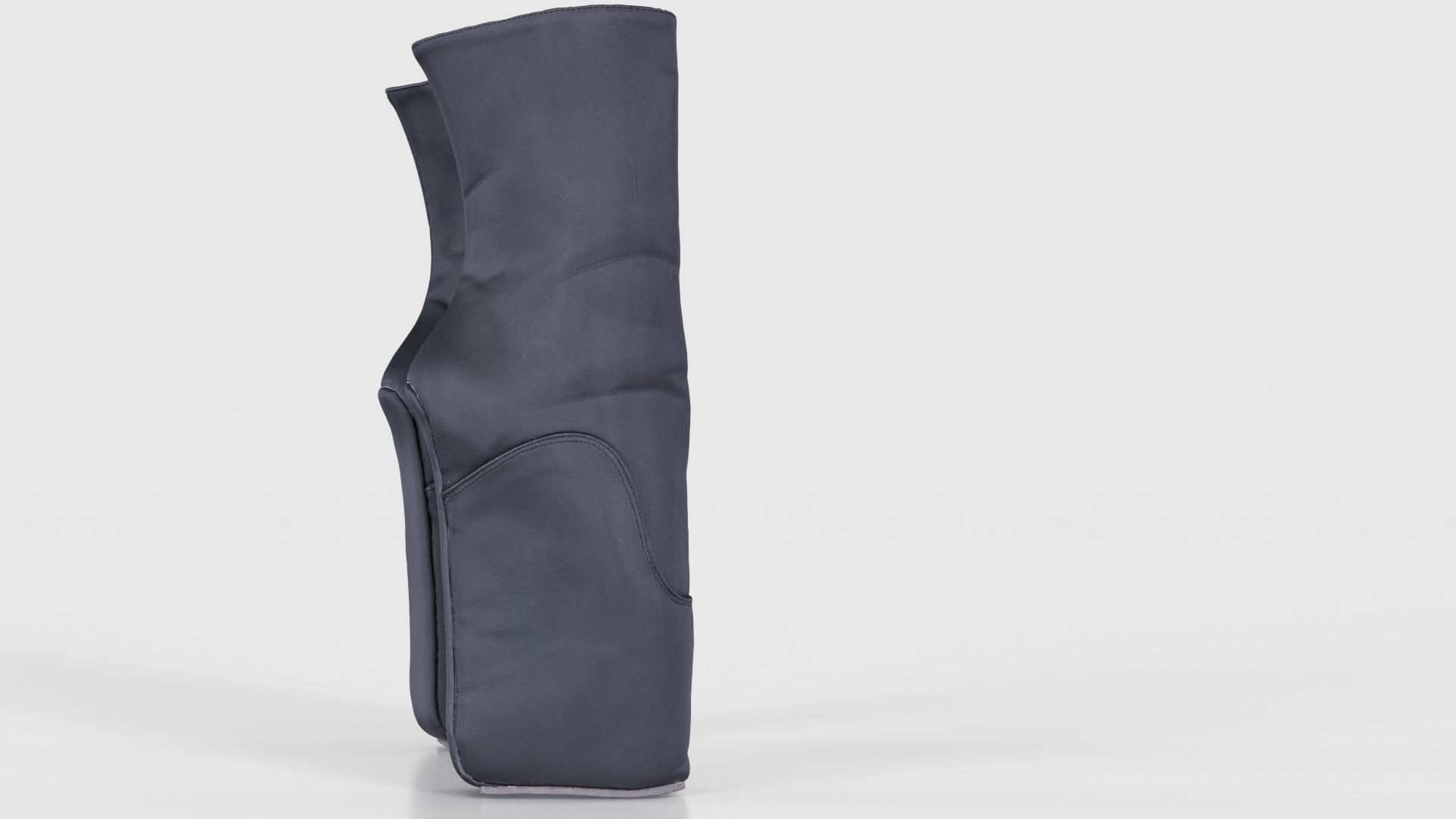 Block Ballet Boots Low-poly 3D model_20