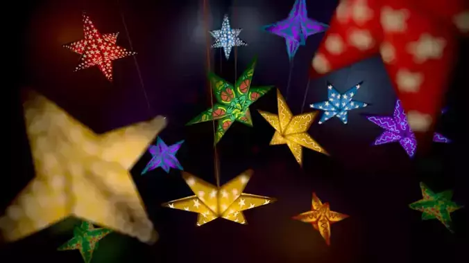 Paper Star Lanterns