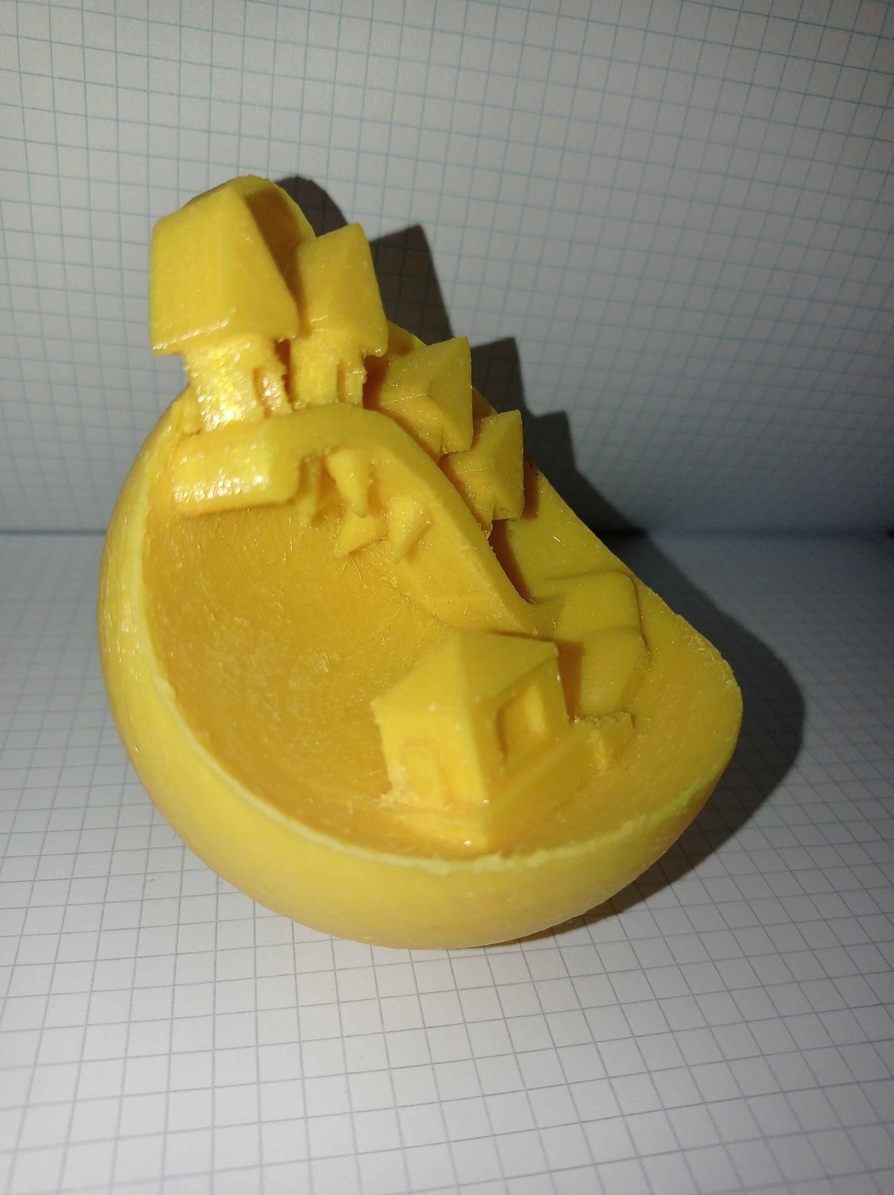 Village on the Hill - Christmas Ornament Free 3D print model_14